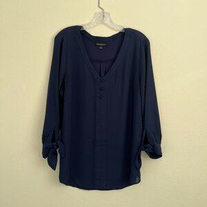 Blue Work Blouse